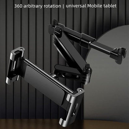 Car Headrest Tablet Mount,360° Rotating Adjustable Tablet Headrest Holder